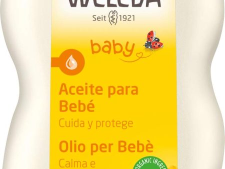 Aceite de Caléndula para Bebé Weleda - Hidrata, Cuida y Protege - 200 ml Embalaje Deteriorado Online