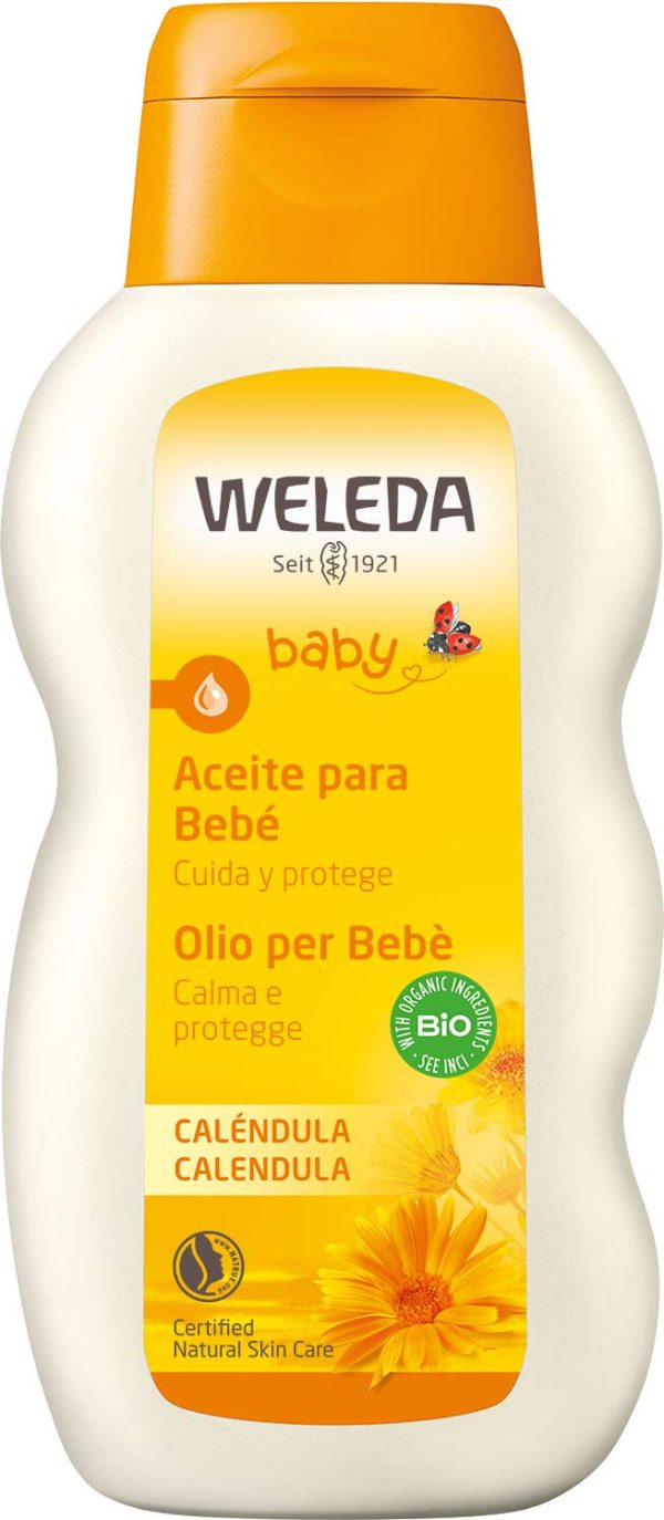 Aceite de Caléndula para Bebé Weleda - Hidrata, Cuida y Protege - 200 ml Embalaje Deteriorado Online