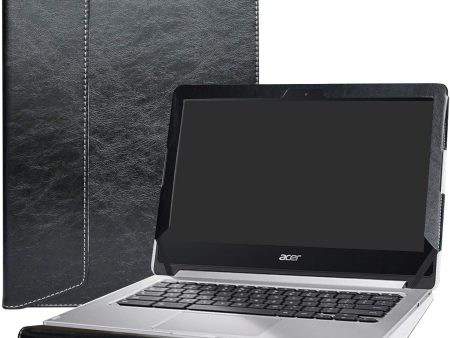 Alapmk Funda protectora de piel sintética especialmente diseñada para portátil Acer Chromebook R13 R 13 CB5-312T   Acer Spin 5 13 SP513-52N SP513-53N de 13,3 , color negro For Sale