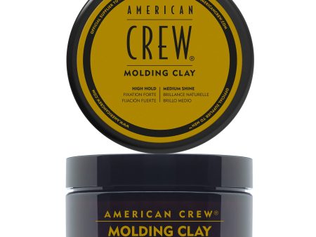 Arcilla de Fijación American Crew Molding Clay (Fijación Fuerte y Brillo Medio) 85g Embalaje Deteriorado For Sale