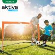 Aktive 54119 Portería de fútbol plegable para niños Sports, Accesorios de entrenamiento fútbol, tamaño 200x100x100 cm, incluye 4 piquetas, Juegos al aire libre para niños Embalaje Deteriorado Hot on Sale