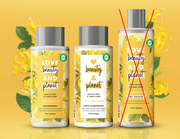 (Falta 1 unidad, Incluye 2) Kit de belleza para mujer Love Beauty & Planet Oasis Reparadora, ideal para cabellos dañados, vegano y respetuoso con el medio ambiente Supply