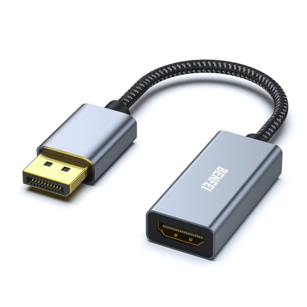 Adaptador DisplayPort a HDMI BENFEI 4K unidireccional Embalaje Deteriorado For Discount