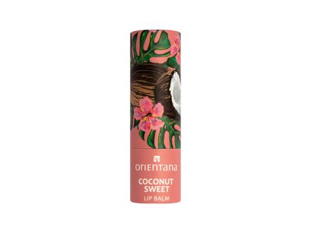 Bálsamo Labial Natural Stick Coco Dulce | Vegano Hidratante Nutritivo | Manteca de Karité y Vitamina E | Hidratante Floral Ligero Orgánico | Tratamiento Labios Secos - 4,2g Embalaje Deteriorado (Cad: 30 11 2024) For Cheap