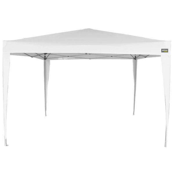 Aktive 62187 Carpa Plegable Blanco 300x300x240 250 para Exterior, Playa o Camping Embalaje Deteriorado Sale