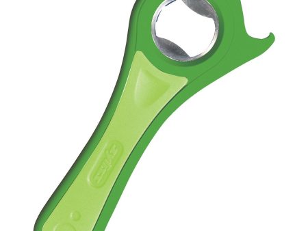 Zyliss E24225 5-Way Abridor Multifunción 5 en 1, Plástico Acero inoxidable, Verde, Multifuncional Abrebotellas Abridor de Tarros Abrelatas, Apto Para Lavavajillas on Sale