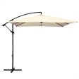 Aktive 53890 Parasol Excéntrico Banana 300 x 300 cm, Crema Embalaje Deteriorado Online now