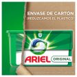 Ariel All-in-One Detergente Lavadora Liquido en Capsulas Pastillas, 90 Lavados (2x45), Original, Jabon 5 Acciones para una Limpieza Brillante en Frio Embalaje Deteriorado Cheap