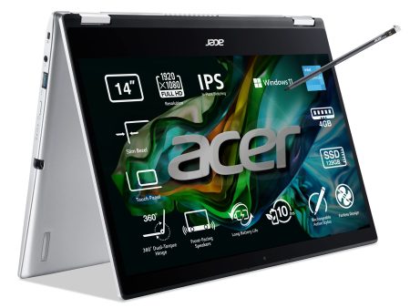 Acer Spin 1 SP114-31N Celeron N5100 4GB 128 GB SSD 14.0 Full HD Windows 11 Home Notebook Plata Teclado Español Reacondicionado For Cheap