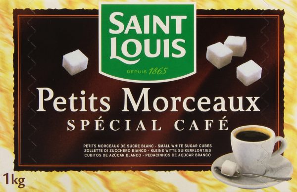 Azúcar Saint Louis en Pequeñas Piezas para Café Especial 1 Kg Embalaje Deteriorado Online