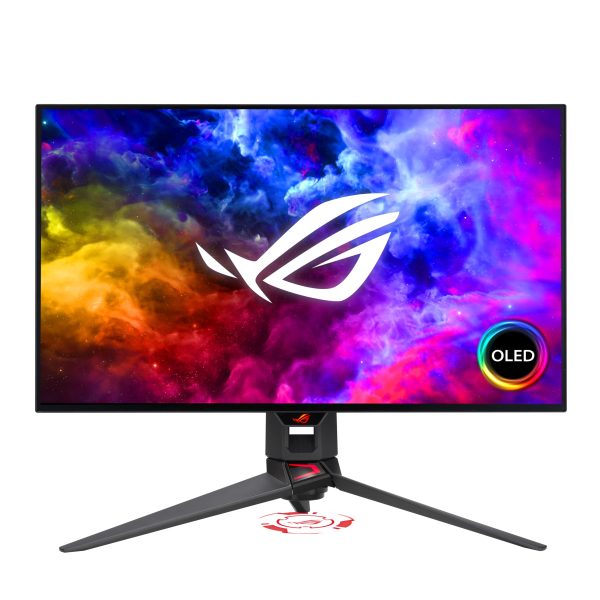 Asus ROG Swift PG27AQDM 26.5 Wide Quad HD OLED 240 Hz 0,03 ms G-Sync Freesync Plana Negro Gaming Caja Abierta Online Hot Sale