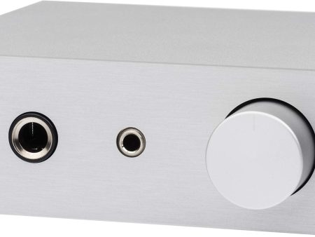 Amplificador de auriculares Pro-Ject Head Box S2 Micro High End - Plateado Embalaje Deteriorado For Sale