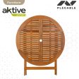 Aktive 61029 Mesa plegable redonda de madera acacia para jardín y terraza, Ø100cm Embalaje Deteriorado Cheap