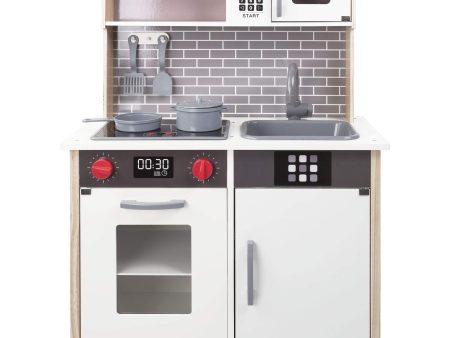 Woomax 49026 Cocina Juguete de Madera con Luz y Sonidos para niños Desde 3 años Embalaje Deteriorado Discount