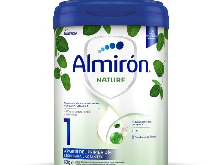 Almirón Nature 1 Leche de inicio en Polvo, a partir del Primer Día, 800g Embalaje Deteriorado Fashion