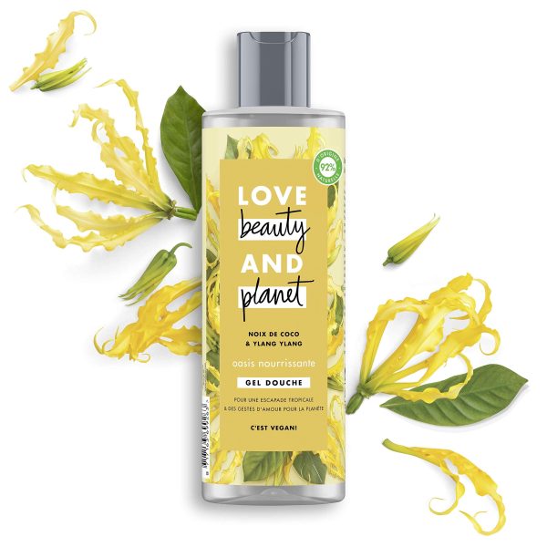 (Falta 1 unidad, Incluye 2) Kit de belleza para mujer Love Beauty & Planet Oasis Reparadora, ideal para cabellos dañados, vegano y respetuoso con el medio ambiente Supply