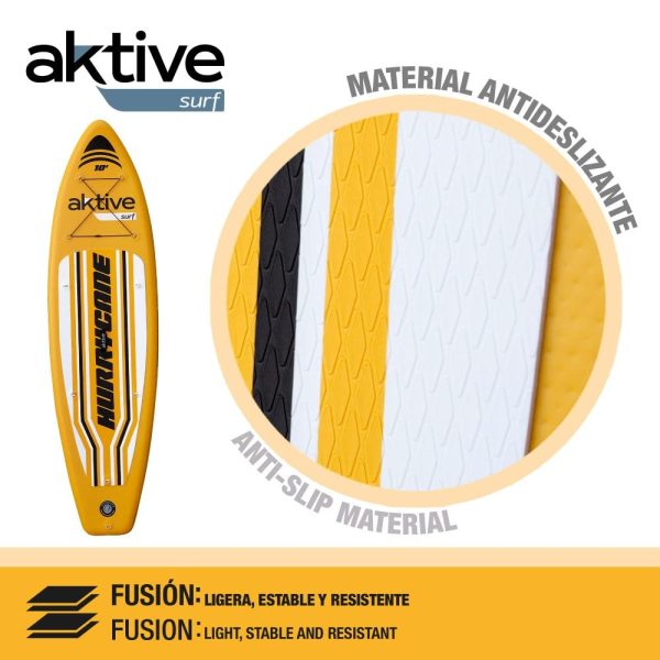 Aktive 62044 Tabla Paddle Surf Hinchable Nivel Básico All-Round, 305x81x12 cm Embalaje Deteriorado Hot on Sale