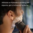 Afeitadora Eléctrica Philips Serie 3000X para Hombre, Maquina de Afeitar Barba con Barbero desplegable, Tecnologia SkinProtect, Uso en Seco y Humedo, Inalambrica, Recargable, X3001 00, Negro Embalaje Deteriorado Hot on Sale