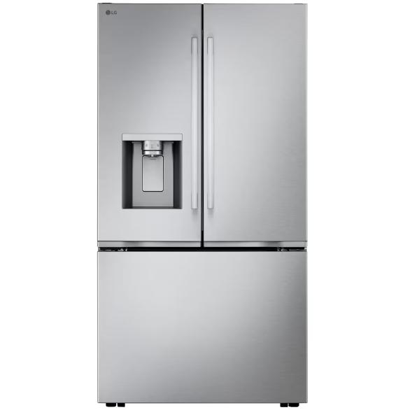 LG 36-inch, 23.7 cu. ft. Counter-Depth French 3-Door Refrigerator with Wi-Fi LF24Z6530S Cheap