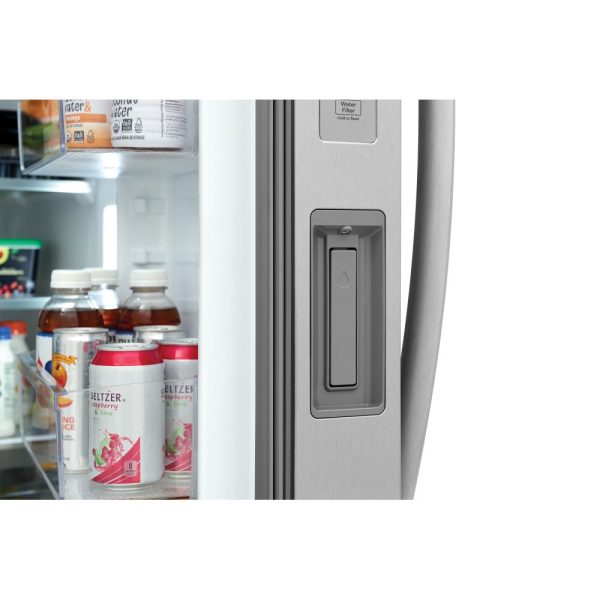 Frigidaire Gallery 36-inch, 26 cu. ft. Freestanding Side-by-Side Refrigerator GRSN2620AF Online now