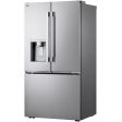 LG 36-inch, 23.7 cu. ft. Counter-Depth French 3-Door Refrigerator with Wi-Fi LF24Z6530S Cheap