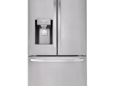 LG 36-inch, 27.7 cu. ft. Freestanding French 3-Door Refrigerator with Wi-Fi LHFS28XBS For Cheap