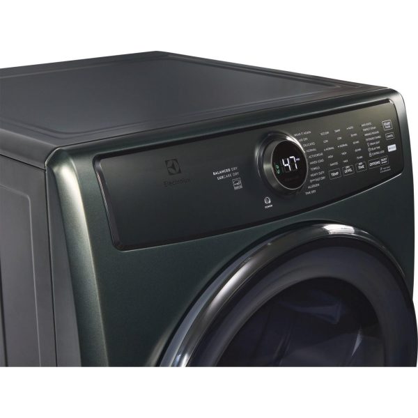 Electrolux 8.0 cu. ft. Front Load Perfect Steam™ Electric Dryer with Balanced Dry™ ELFE773CAA Hot on Sale