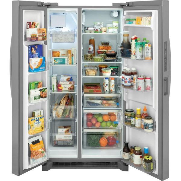 Frigidaire Gallery 36-inch, 26 cu. ft. Freestanding Side-by-Side Refrigerator GRSN2620AF Online now