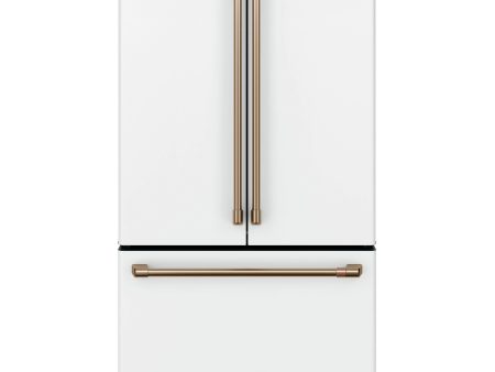 Café 36-inch, 23.1 cu.ft. Counter-Depth French 3-Door Refrigerator with WiFi Connect CWE23SP4MW2 Online Sale