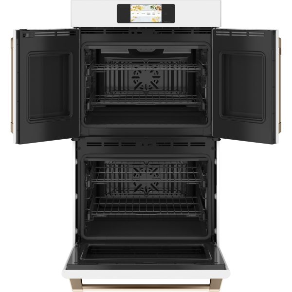 Café 30-inch, 10 cu. ft. Double Wall Oven with Convection CTD90FP4NW2 Fashion