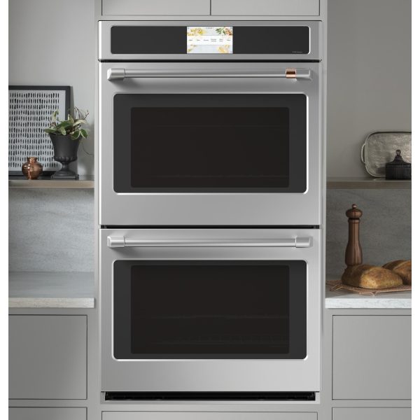 Café 30-inch Built-In Double Wall Oven with Built-in WiFi CTD90DP2NS1 on Sale