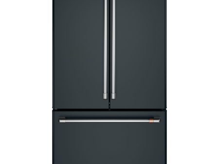 Café 36-inch, 23.1 cu.ft. Counter-Depth French 3-Door Refrigerator with WiFi Connect CWE23SP3MD1 Discount