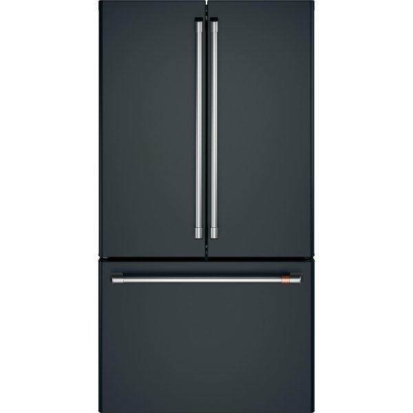 Café 36-inch, 23.1 cu.ft. Counter-Depth French 3-Door Refrigerator with WiFi Connect CWE23SP3MD1 Discount