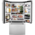 Café 33-inch, 18.6 cu. ft. Counter-Depth French 3-Door Refrigerator CWE19SP2NS1 Hot on Sale