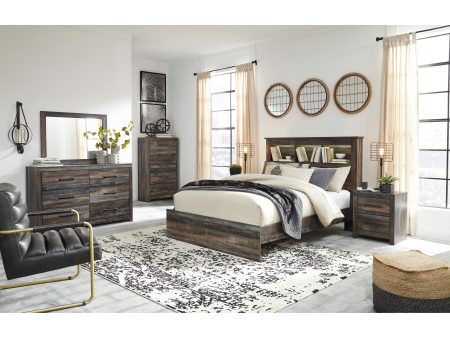 Signature Design by Ashley Drystan B211 8 pc Queen Bookcase Bedroom Set Sale