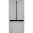 Café 33-inch, 18.6 cu. ft. Counter-Depth French 3-Door Refrigerator CWE19SP2NS1 Hot on Sale