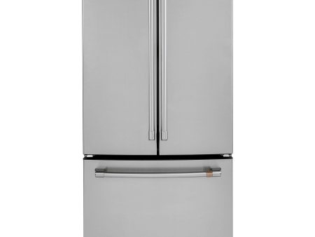 Café 33-inch, 18.6 cu. ft. Counter-Depth French 3-Door Refrigerator CWE19SP2NS1 Hot on Sale