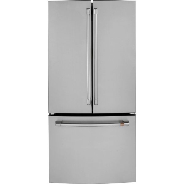 Café 33-inch, 18.6 cu. ft. Counter-Depth French 3-Door Refrigerator CWE19SP2NS1 Hot on Sale