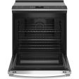 GE Profile 30-inch Slide-in Electric Range with Air Fry Technology PSS93YPFS Online Sale