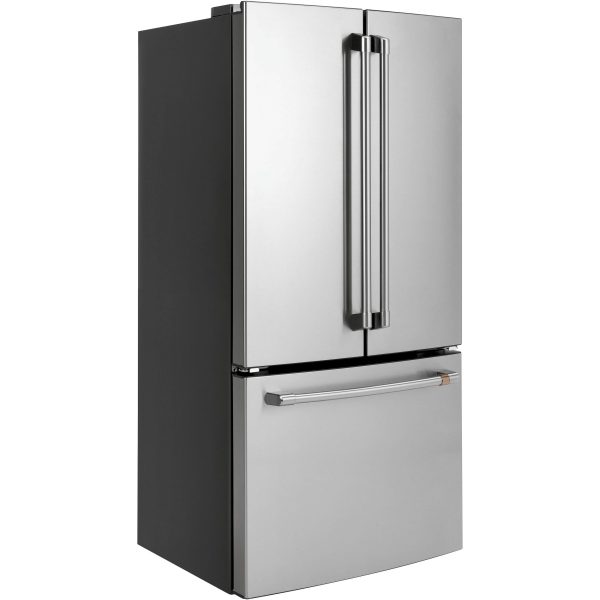 Café 33-inch, 18.6 cu. ft. Counter-Depth French 3-Door Refrigerator CWE19SP2NS1 Hot on Sale