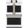 Café 30-inch, 10 cu. ft. Double Wall Oven with Convection CTD90FP4NW2 Fashion