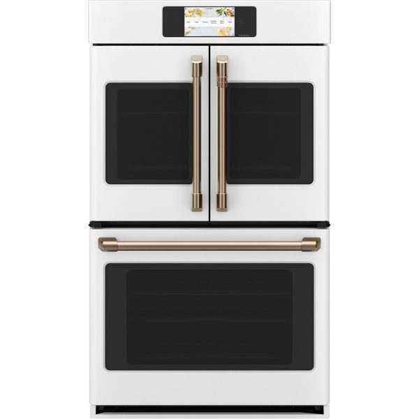 Café 30-inch, 10 cu. ft. Double Wall Oven with Convection CTD90FP4NW2 Fashion