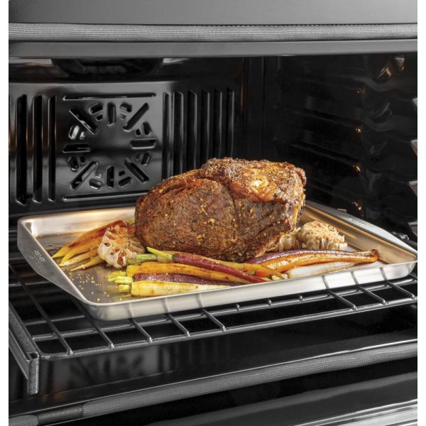 Café 30-inch, 5.0 cu.ft. Built-in Single Wall Oven with True European Convection with Direct Air CTS90FP2NS1 on Sale