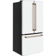 Café 33-inch, 18.6 cu. ft. Counter-Depth French 3-Door Refrigerator CWE19SP4NW2 Online now