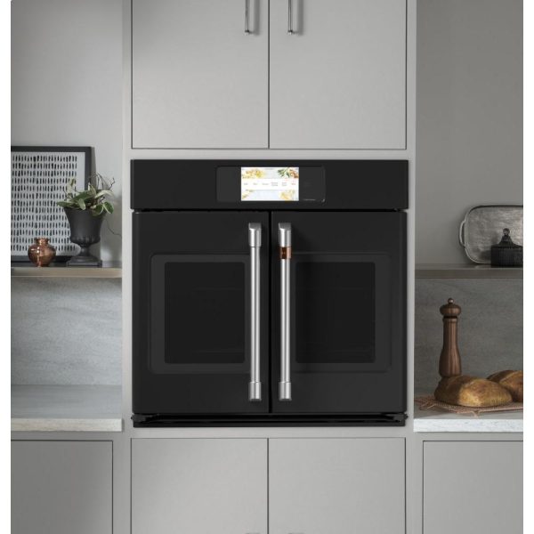 Café 30-inch, 5.0 cu.ft. Built-in Single Wall Oven with True European Convection with Direct Air CTS90FP3ND1 on Sale