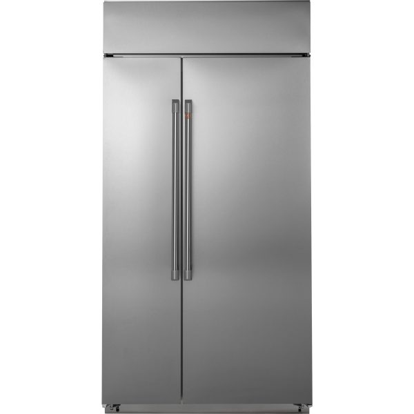 Café 42-inch, 25.2 cu. ft. Built-in Side-by-Side Refrigerator CSB42WP2NS1 Discount