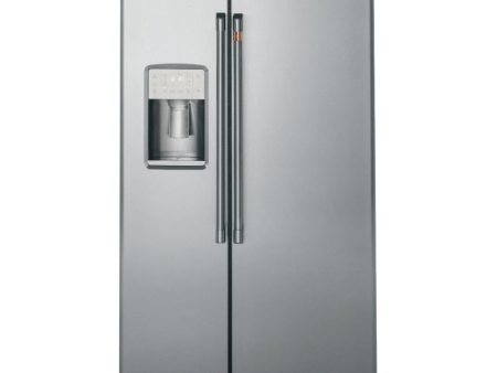 Café 36-inch, 21.9 cu. ft. Counter-Depth Side-by-Side Refrigerator CZS22MP2NS1 Online