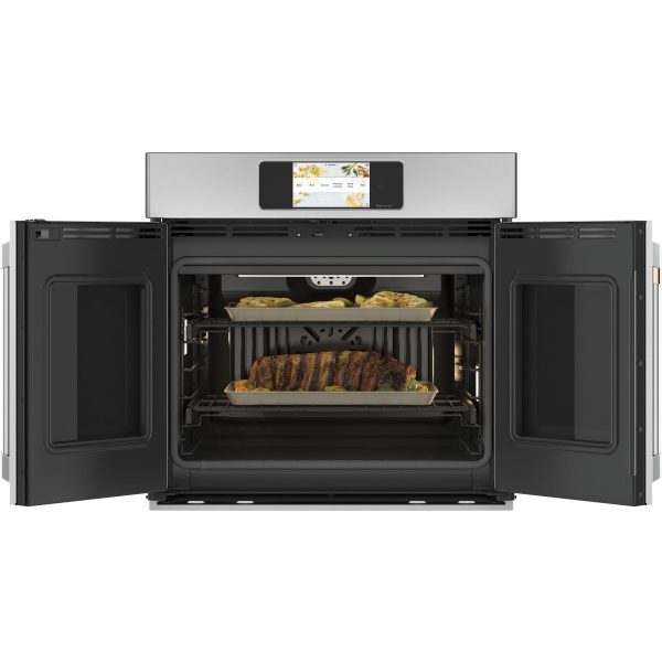 Café 30-inch, 5.0 cu.ft. Built-in Single Wall Oven with True European Convection with Direct Air CTS90FP2NS1 on Sale