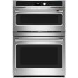 Café 30-inch Built-in Double Wall Oven with Advantium® Technology CTC912P2NS1 For Sale