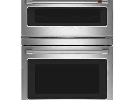 Café 30-inch Built-in Double Wall Oven with Advantium® Technology CTC912P2NS1 For Sale